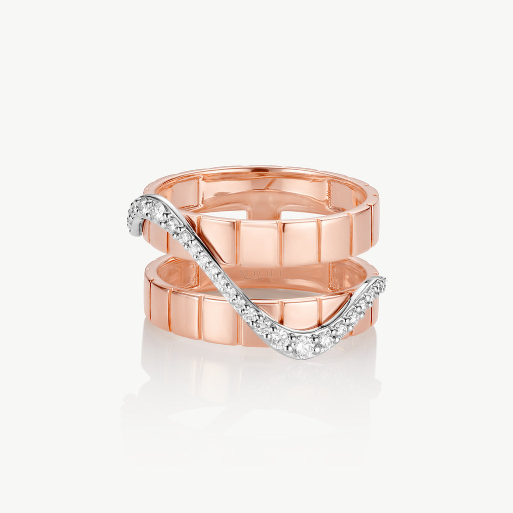 The Classic Double Band Ring